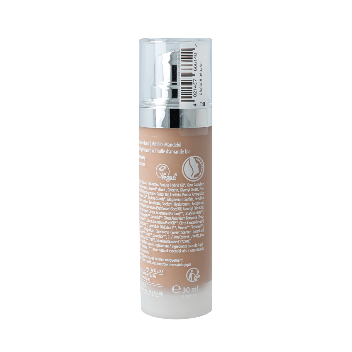 Lavera Make-Up 30.00 Milliliter Lavera Hyaluron liquid foundation cool beige 4.5 30.00 Milliliter