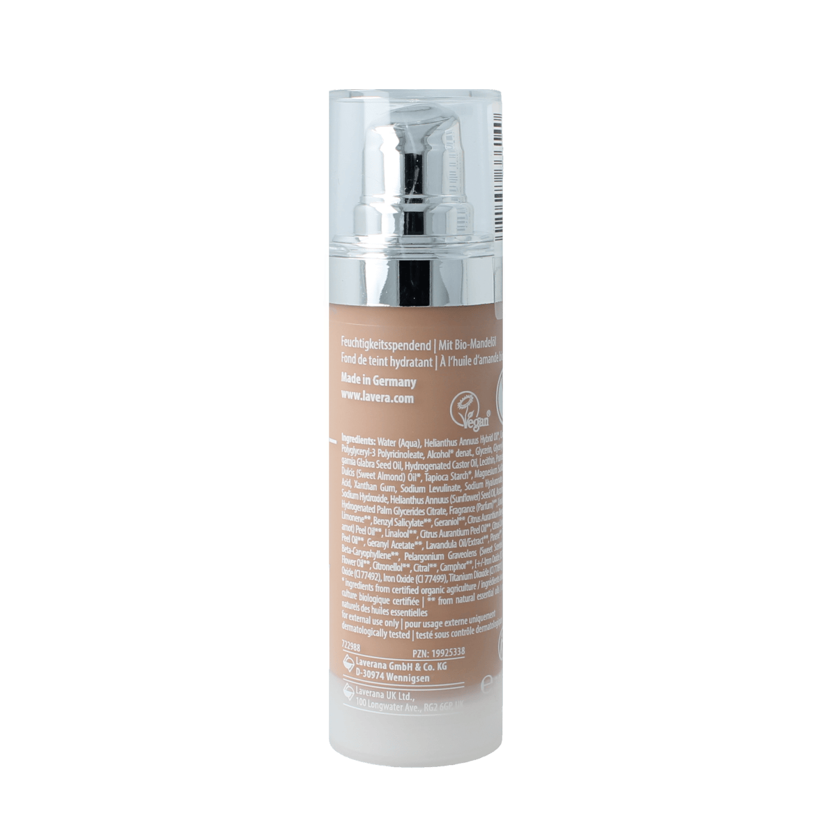 Lavera Make-Up 30.00 Milliliter Lavera Hyaluron liquid foundation cool beige 4.5 30.00 Milliliter