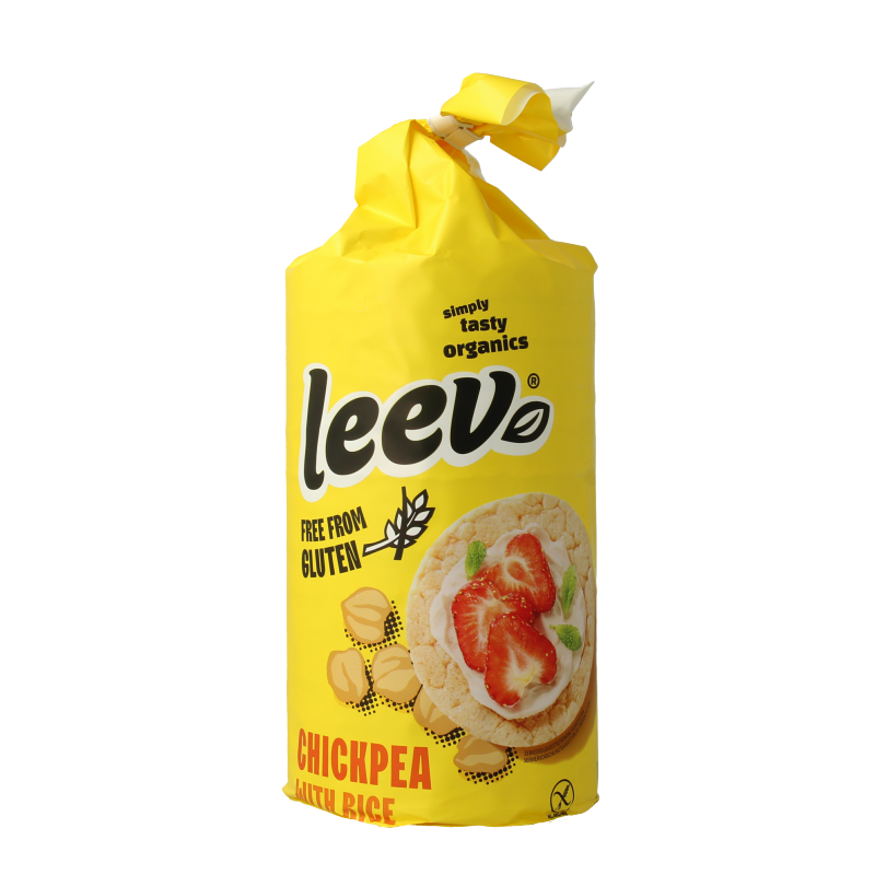 Leev Aardappelen, Groente en Fruit 100 Gram Leev Kikkererwten wafels glutenvrij bio 100 Gram