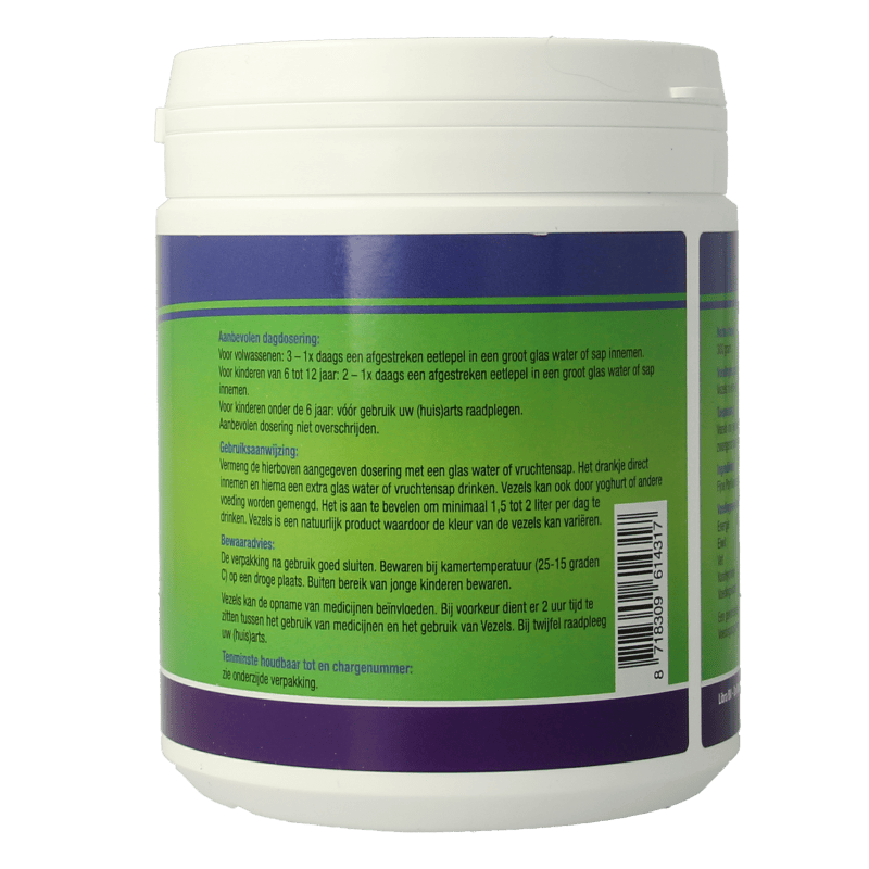 Libra Vezels en Enzymen 300 Gram Libra Vezels naturel psylliumvezels en inulinevezels 300 Gram