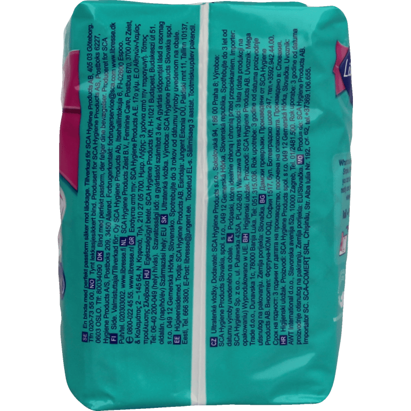 Libresse Damesverband en Tampons 12 Stuks Libresse Ultra long wing 12 Stuks