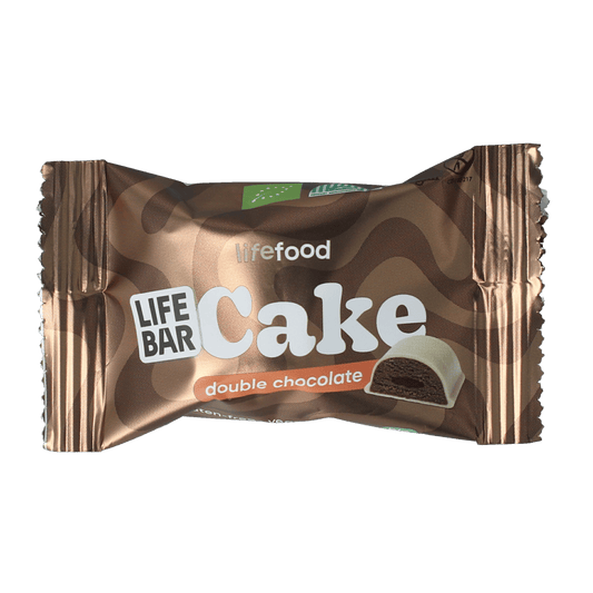 Lifefood Snacks en Tussendoortjes 35.00 Gram Lifefood Cake double chocolate 35.00 Gram