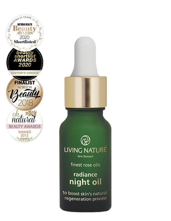 Living Nature Gezichtsverzorging 18.00 Milliliter Living Nature Radiance night oil 18.00 Milliliter