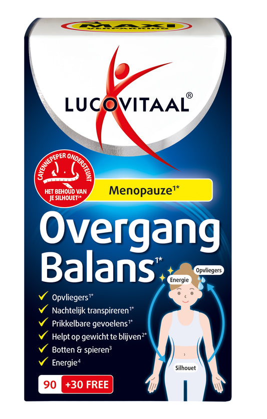 Lucovitaal Kruidenpreparaten 120.00 Tabletten Lucovitaal Overgang balans 120.00 Tabletten