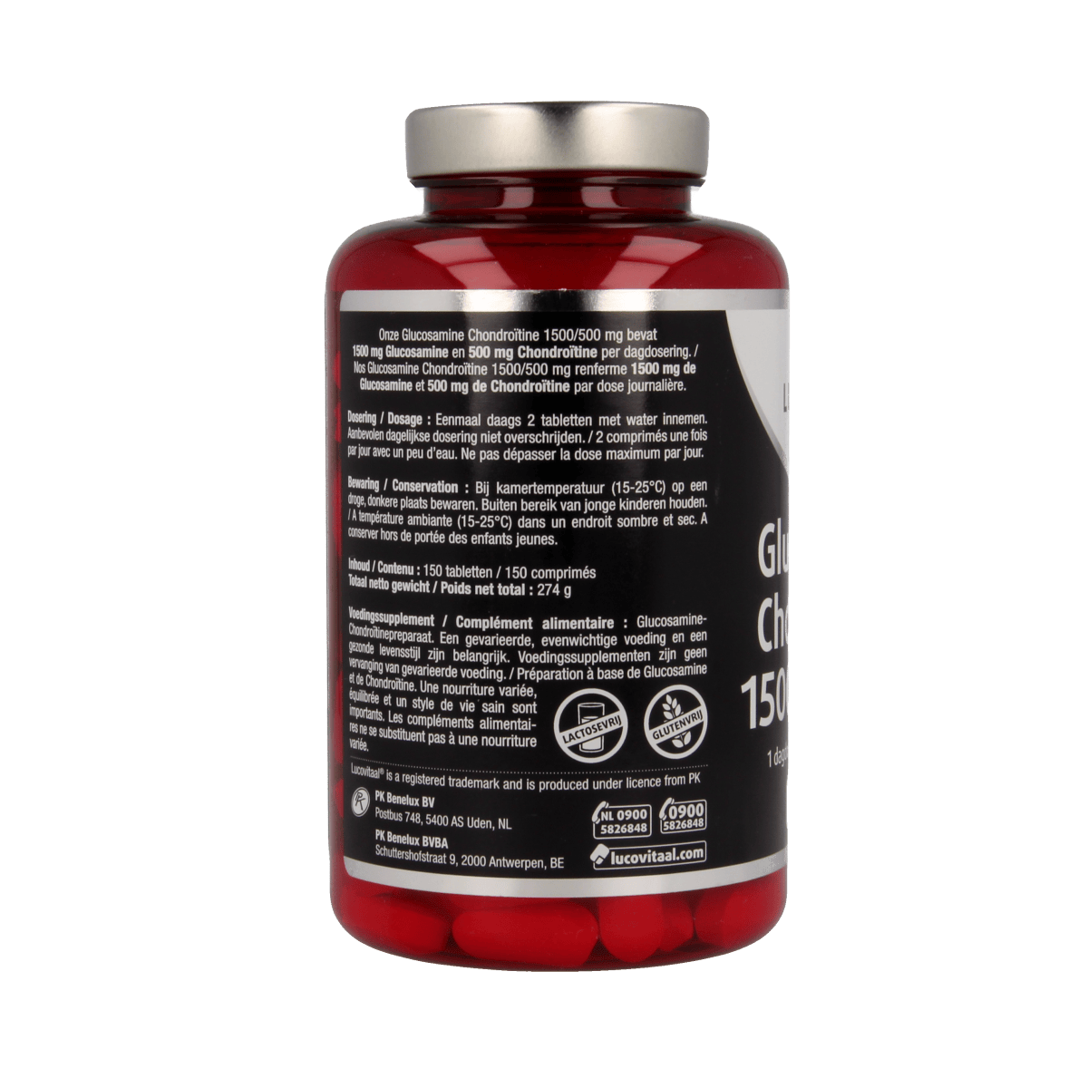 Lucovitaal Mineralen Multi 150.00 Tabletten Lucovitaal Glucosamine chondroitine 150.00 Tabletten