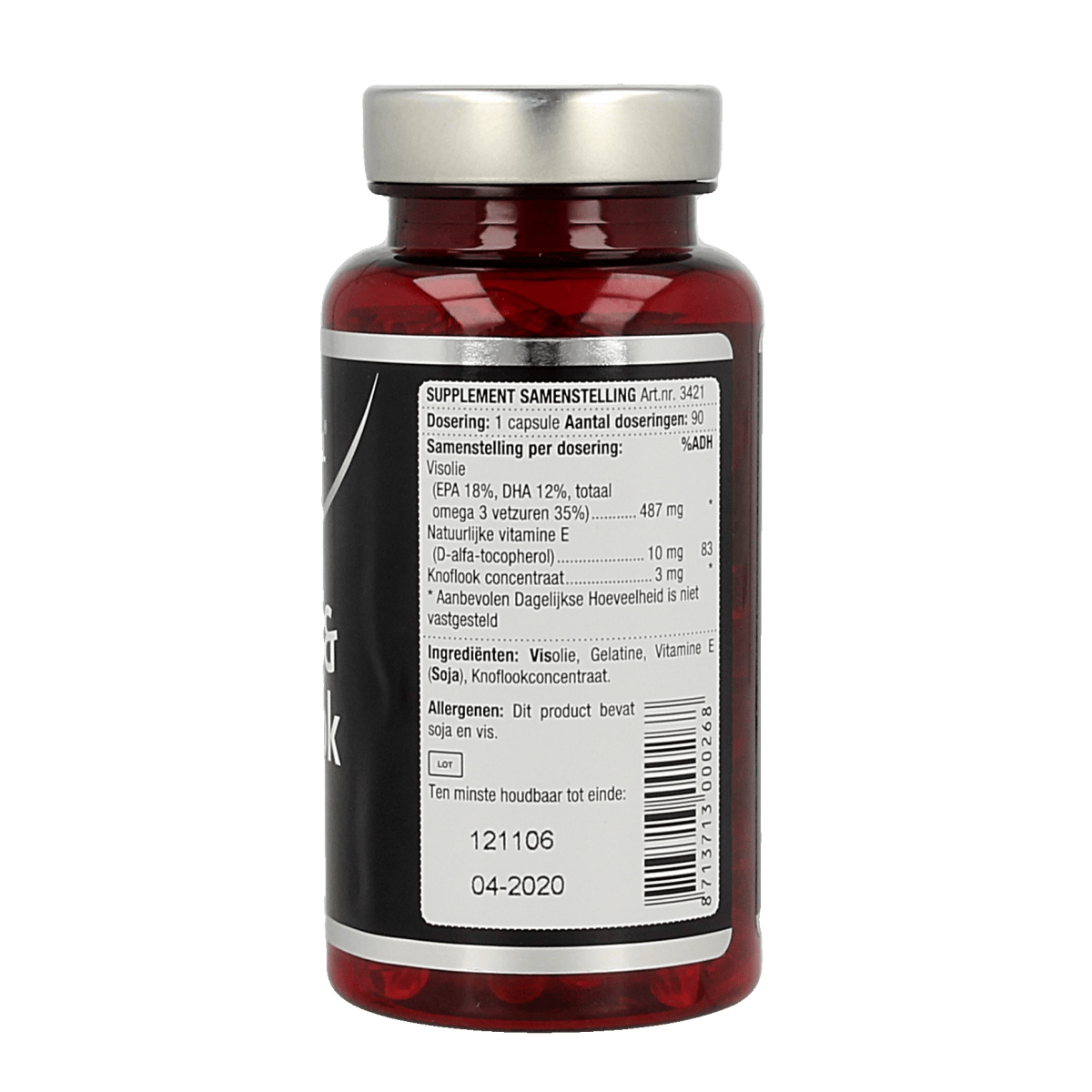 Lucovitaal Vetzuren 90.00 Capsules Lucovitaal Visolie & knoflook 90.00 Capsules