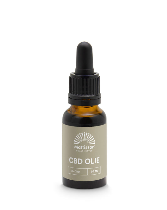 Mattisson Kruidenpreparaten 20 Milliliter Mattisson CBD olie 5% 20 Milliliter
