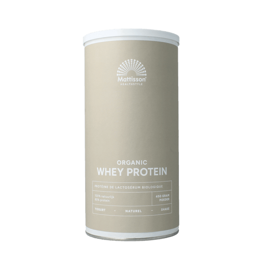 Mattisson Sportvoeding 450 Gram Mattisson Wei whey proteine naturel 80% bio 450 Gram