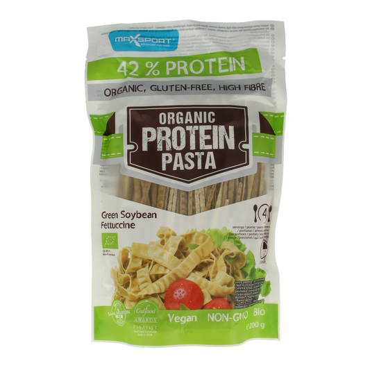 Max Sport Pasta en Rijst 200 Gram Max Sport Protein pasta green soybean fettucine bio 200 Gram