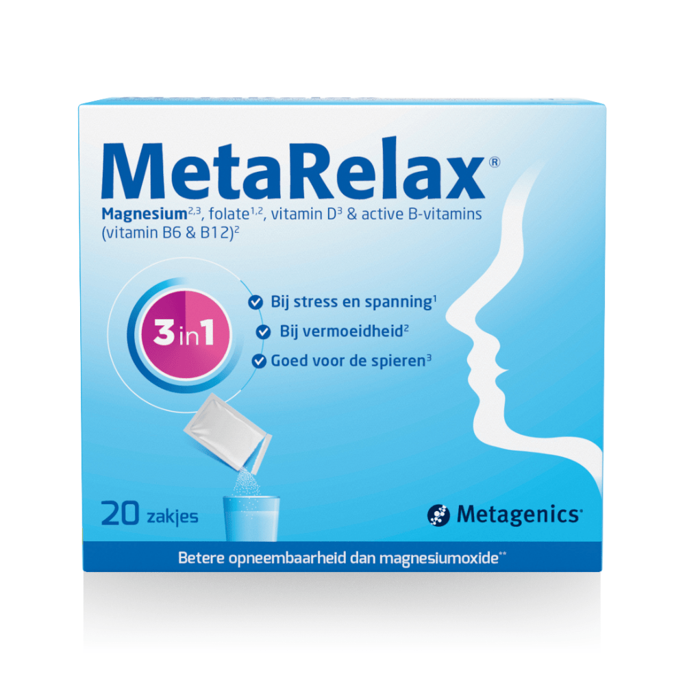 Metagenics Mineralen Multi 20.00 Sachets Metagenics Metarelax 20.00 Sachets