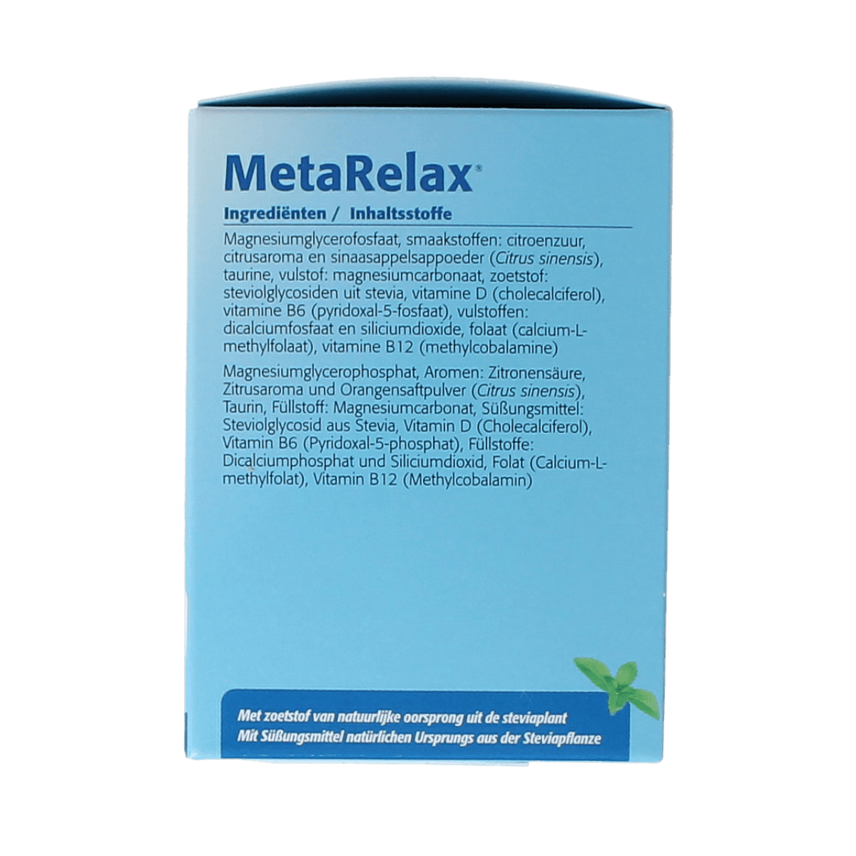 Metagenics Mineralen Multi 20.00 Sachets Metagenics Metarelax 20.00 Sachets