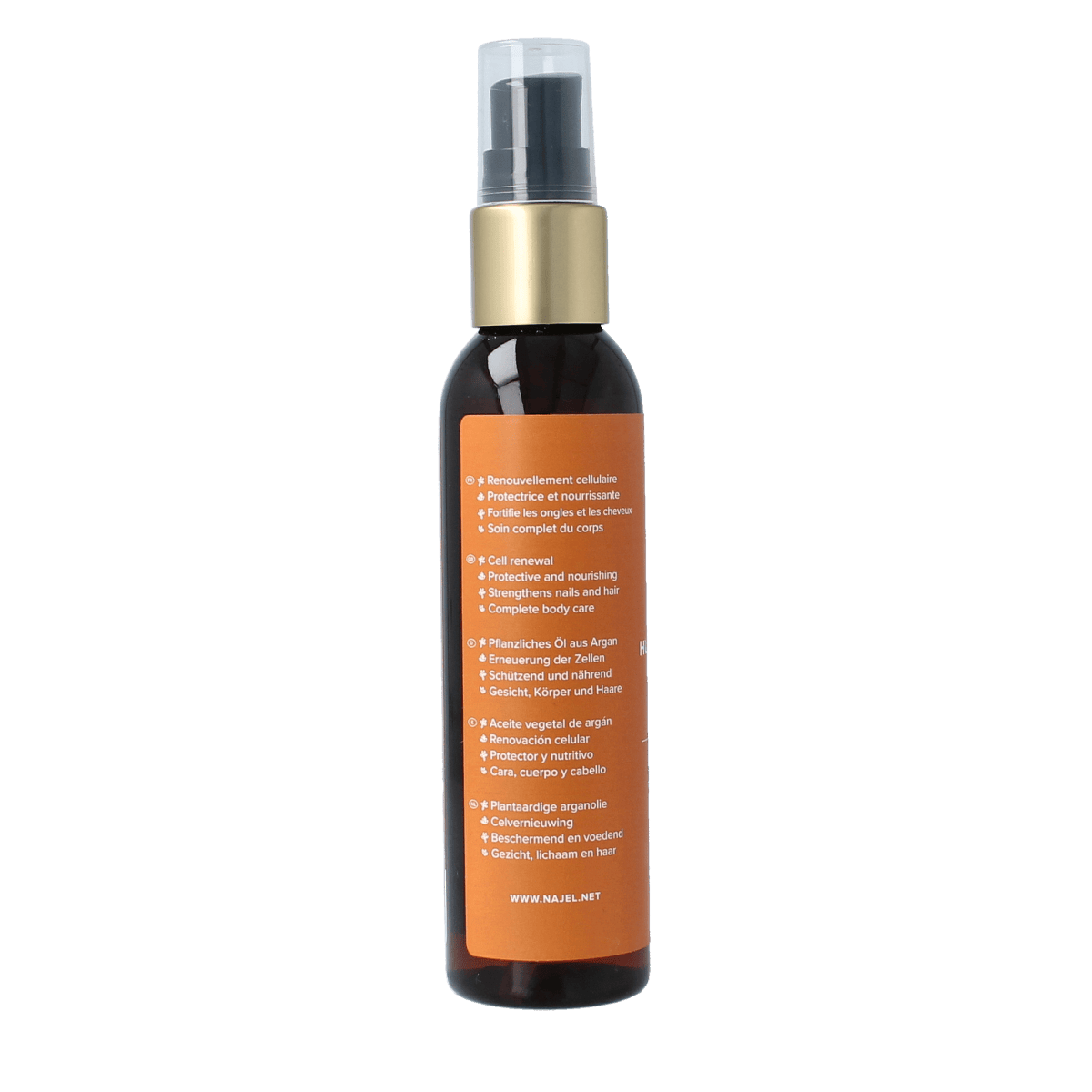 Najel Aleppo Lichaamsverzorging 80.00 Milliliter Najel Aleppo Argan oil 80.00 Milliliter