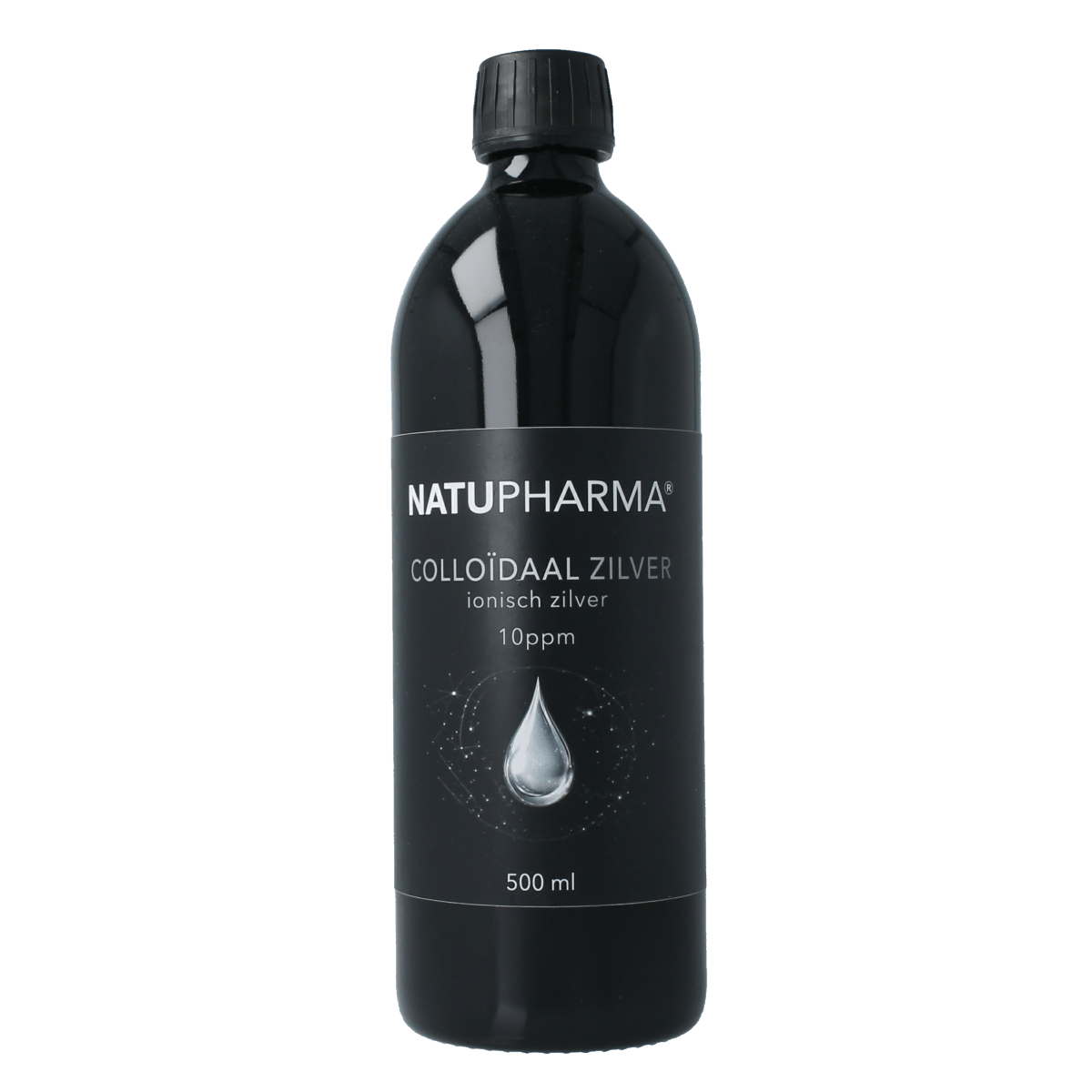 Natupharma Mondverzorging 500.00 Milliliter Natupharma Ionisch zilverwater 10ppm 500.00 Milliliter
