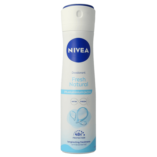 Nivea Deodorant 150 Milliliter Nivea Deodorant fresh natural spray female 150 Milliliter