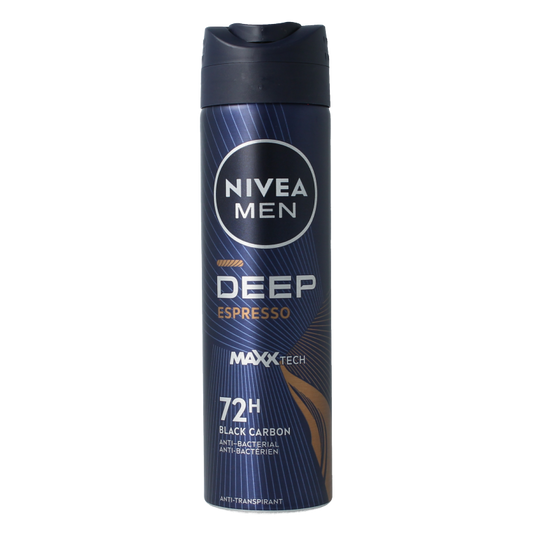 Nivea Deodorant 150 Milliliter Nivea Men deodorant deep espresso spray 150 Milliliter