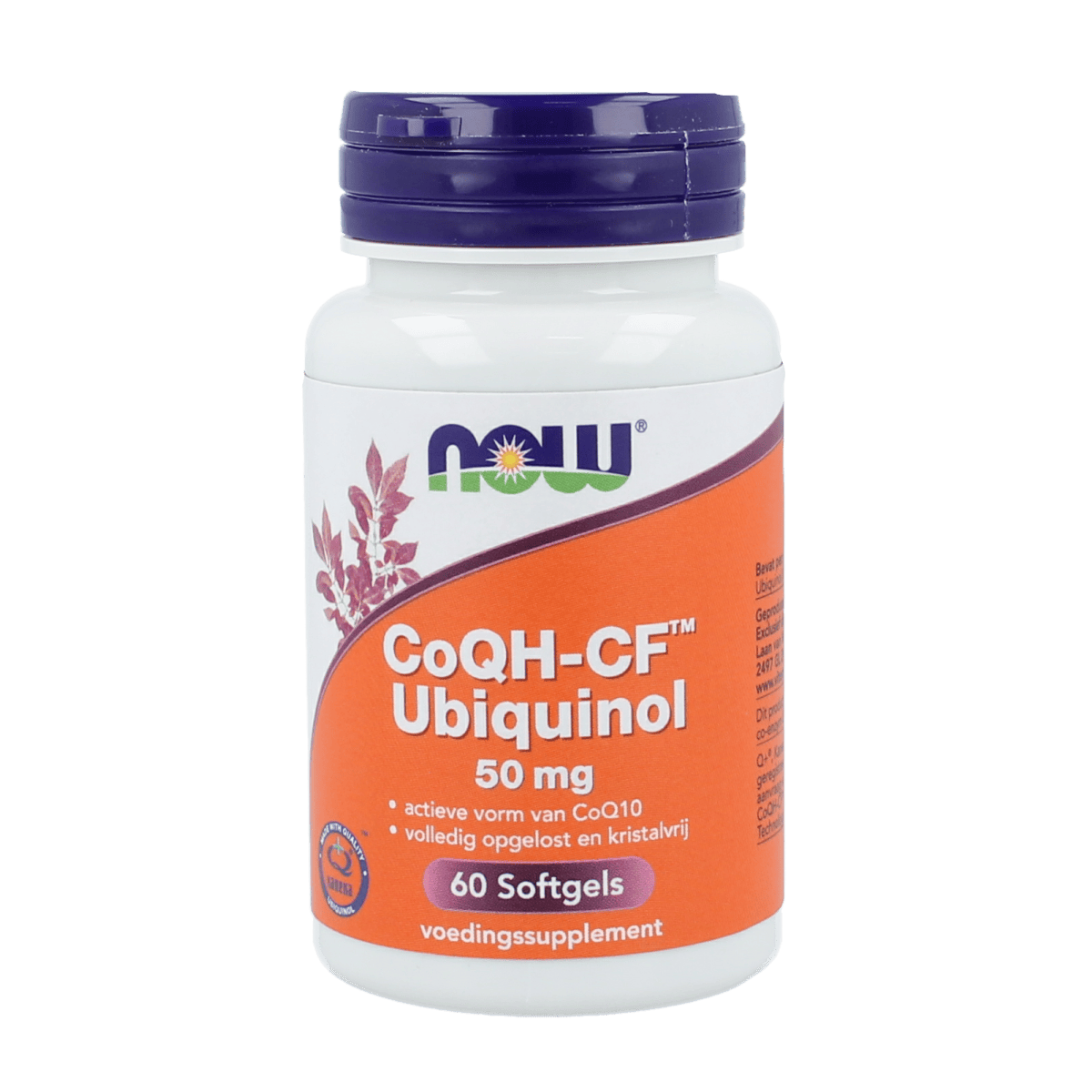 NOW Vitamine Enkel 60.00 Softgels NOW Co-Q10 ubiquinol 50mg 60.00 Softgels