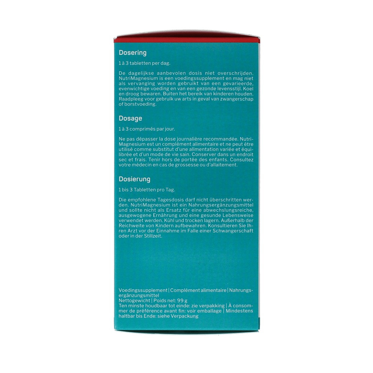 Nutrisan Mineralen Enkel 60.00 Tabletten Nutrisan Nutrimagnesium 60.00 Tabletten