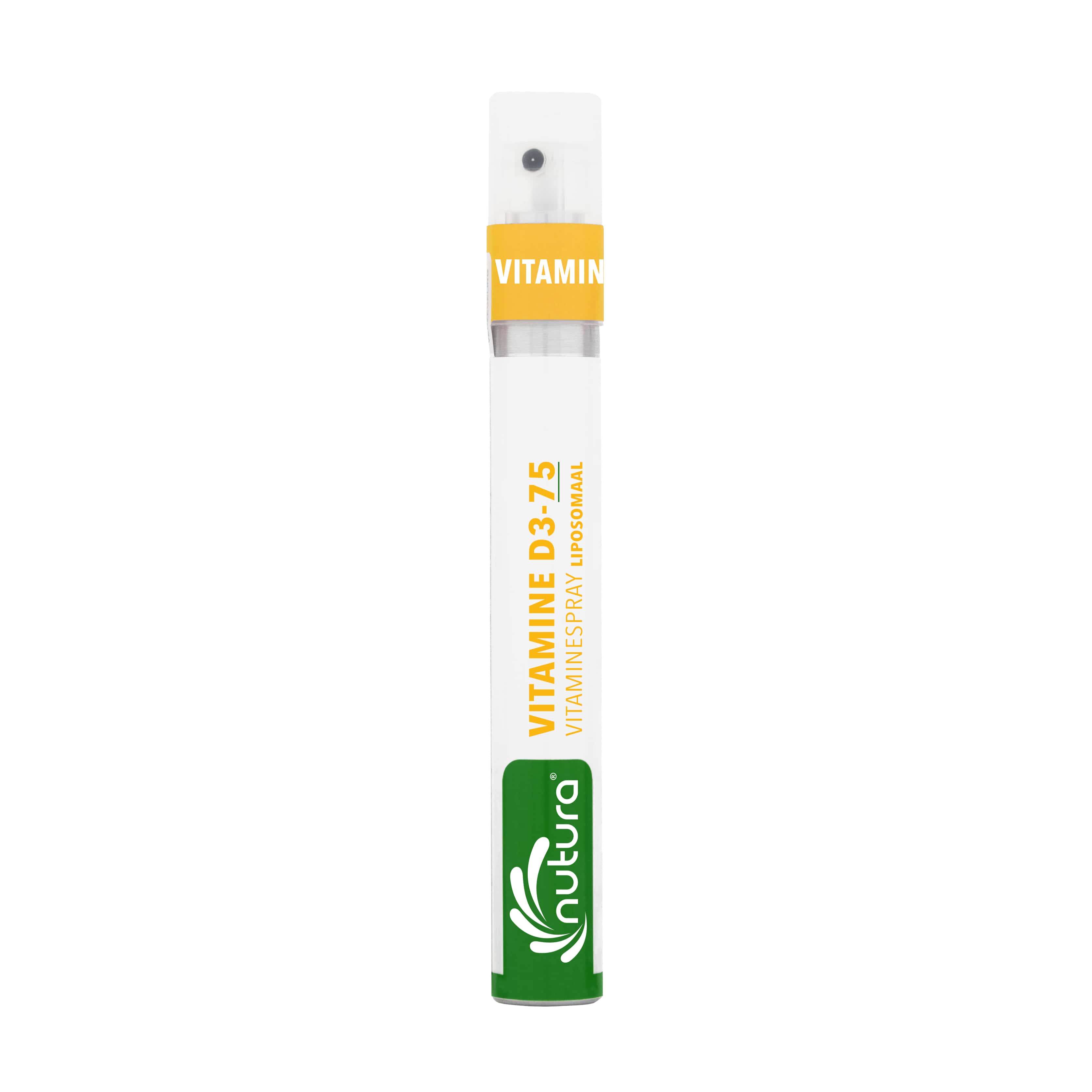 Nutura Vitaminesprays Vitamine Enkel 14.40 Milliliter Nutura Vitaminesprays D3 -75 Vitaminespray 14.40 Milliliter