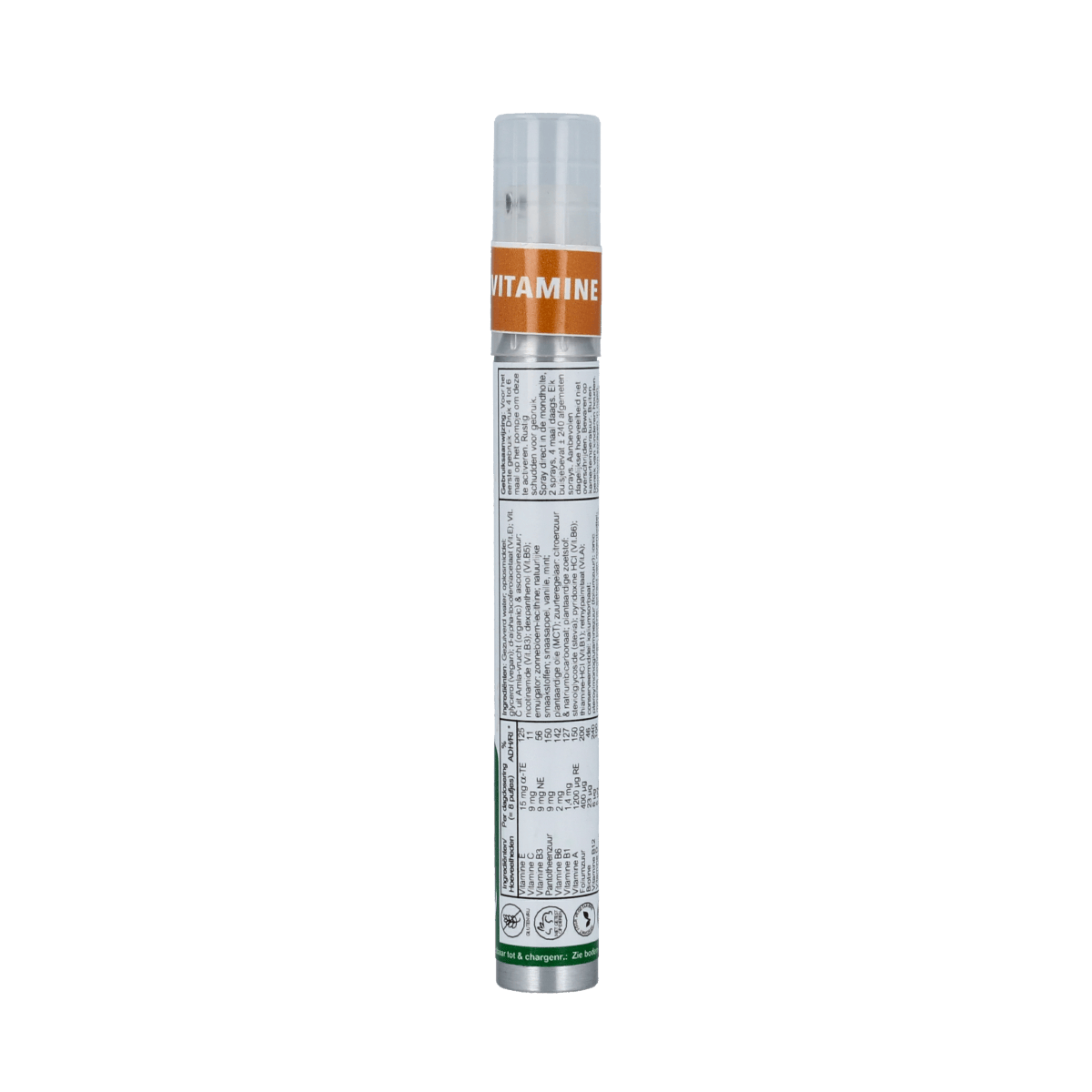 Nutura Vitaminesprays Vitamine Multi 14.40 Milliliter Nutura Vitaminesprays Multi Vitaminespray 14.40 Milliliter