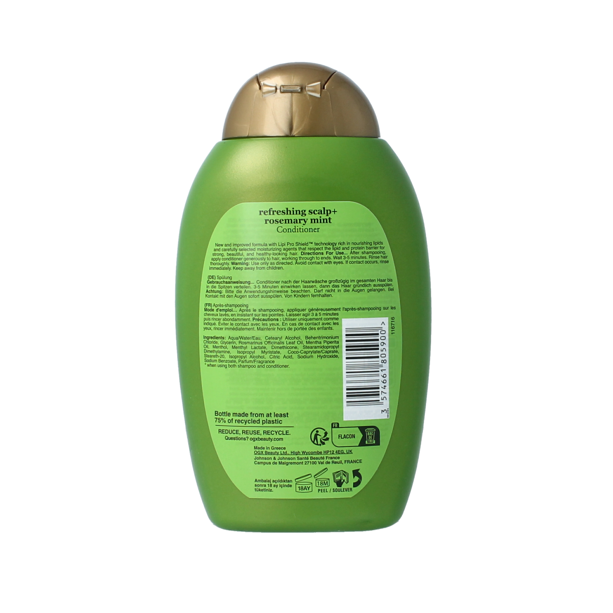 OGX Haarverzorging 385.00 Milliliter OGX Conditioner rosemary mint 385.00 Milliliter