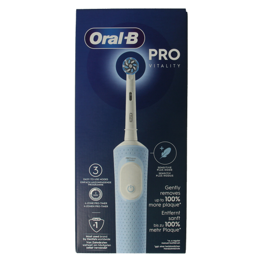 Oral B Tandenborstels 1 Stuks Oral B Vitality pro blue 1 Stuks