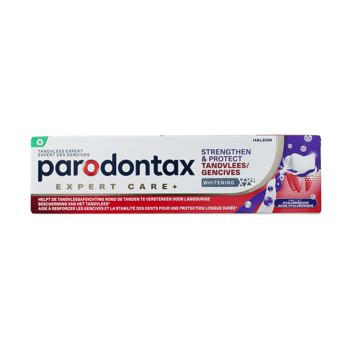 Parodontax Tandpasta 75.00 Milliliter Parodontax Tandpasta strenghten protect whitening 75.00 Milliliter