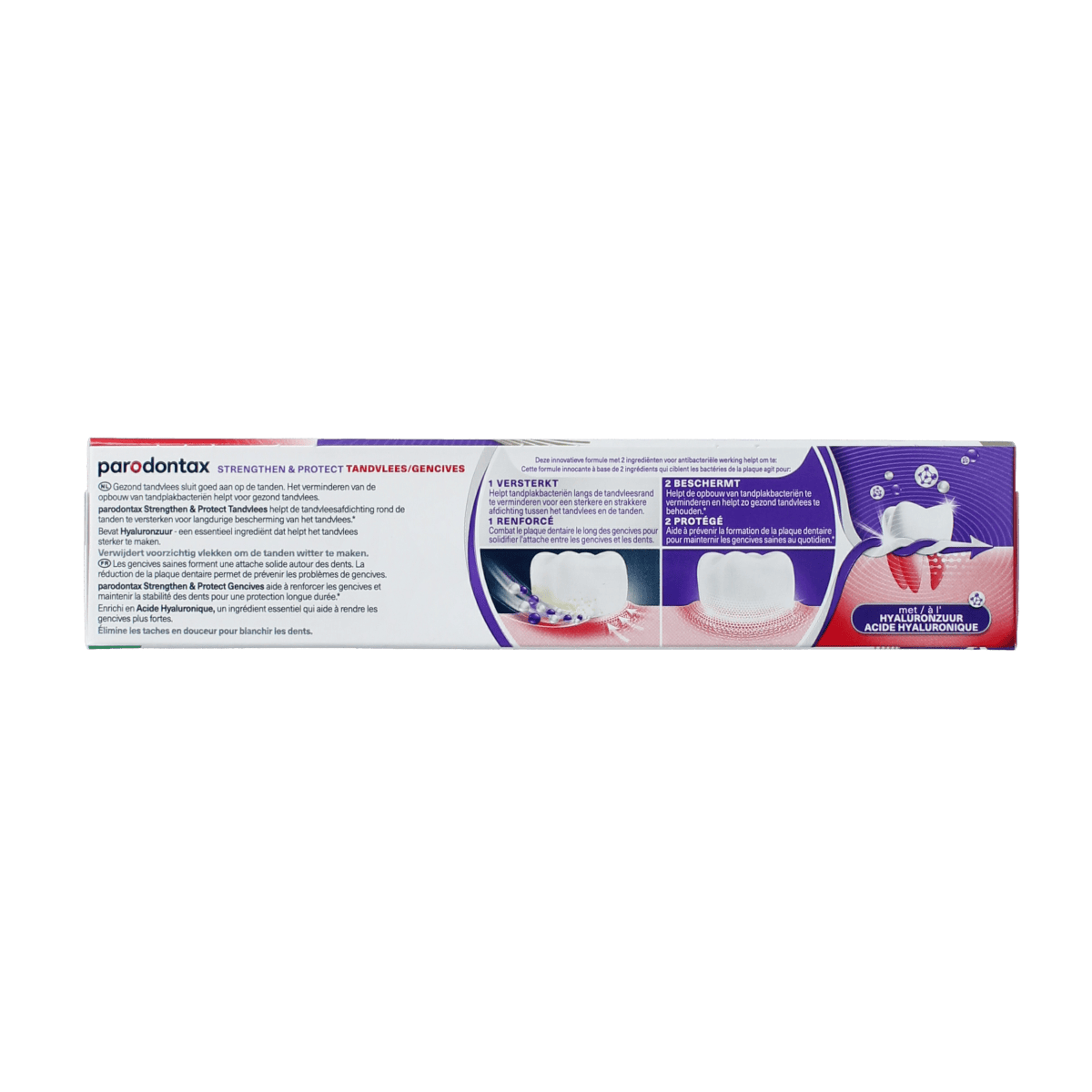 Parodontax Tandpasta 75.00 Milliliter Parodontax Tandpasta strenghten protect whitening 75.00 Milliliter