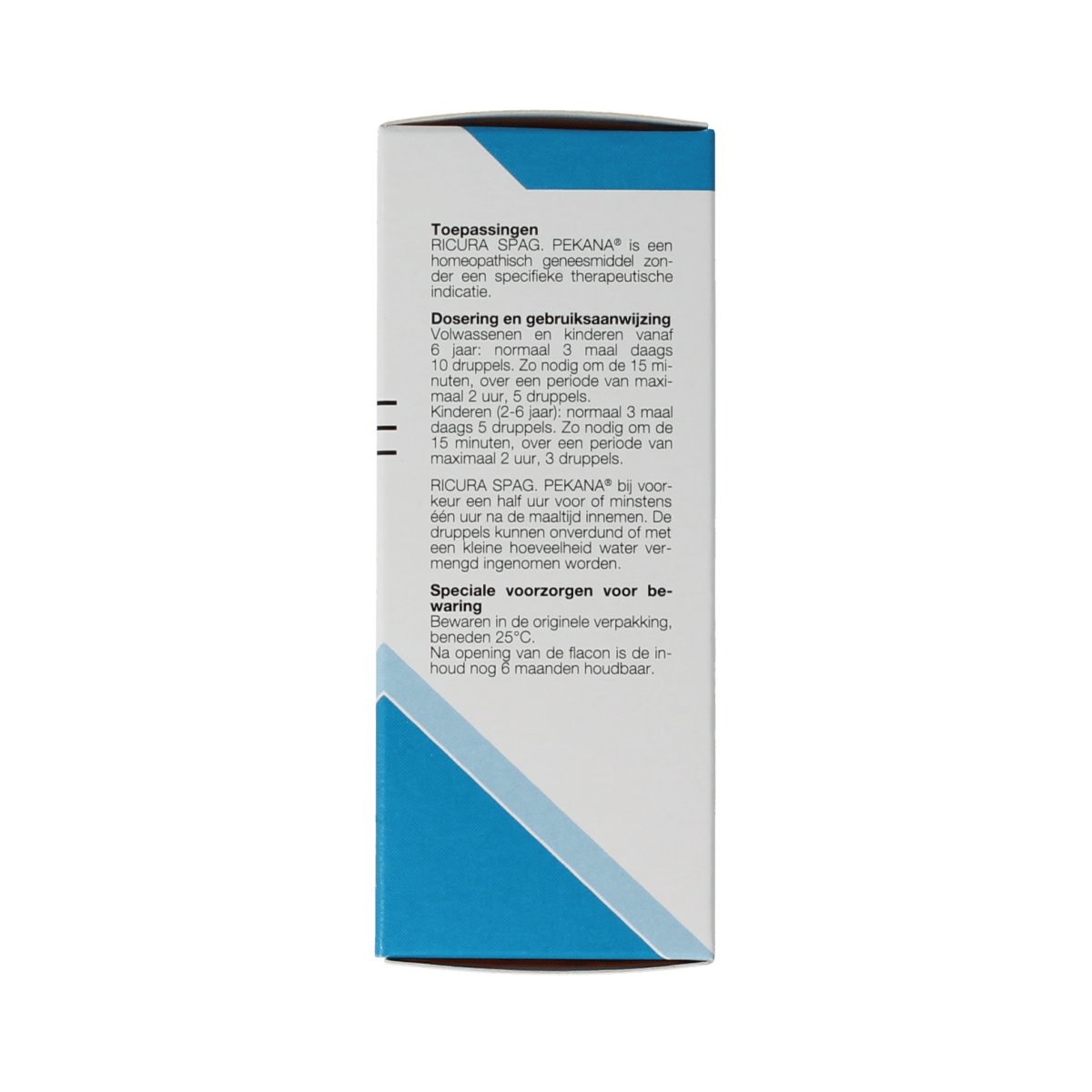Pekana Kruidenpreparaten 50.00 Milliliter Pekana Ricura 50.00 Milliliter