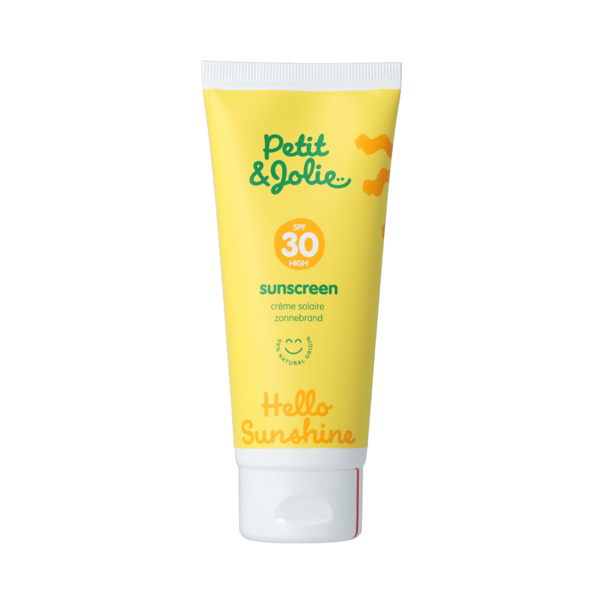 Petit et Jolie Zonnen 100.00 Milliliter Petit et Jolie Minerale zonnebrand SPF30 - 0% parfum 100.00 Milliliter