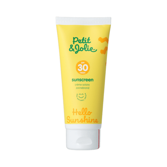 Petit et Jolie Zonnen 100.00 Milliliter Petit et Jolie Minerale zonnebrand SPF30 - 0% parfum 100.00 Milliliter