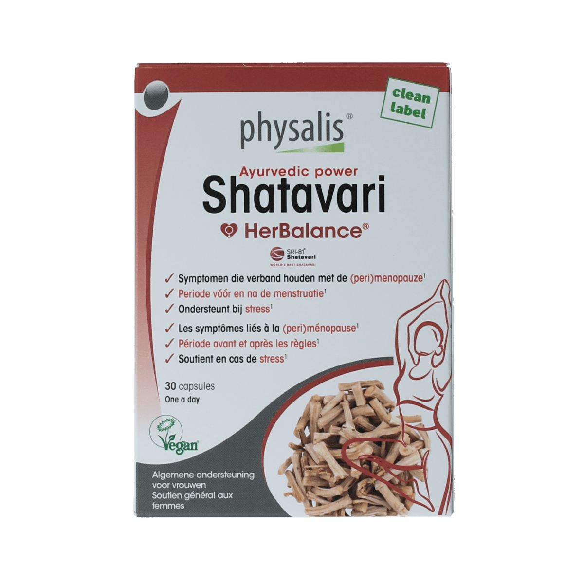 Physalis Voedingssupplementen en Kruidenpreparaten 30.00 Capsules Physalis Shatavari 30.00 Capsules