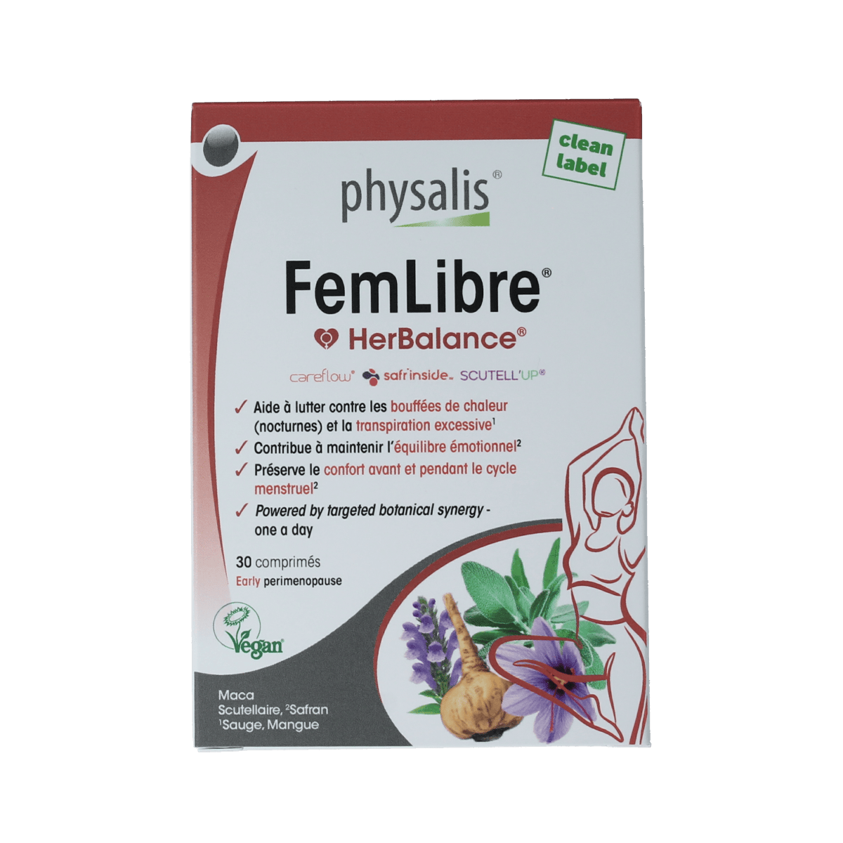 Physalis Voedingssupplementen en Kruidenpreparaten 30.00 Tabletten Physalis FemLibre 30.00 Tabletten