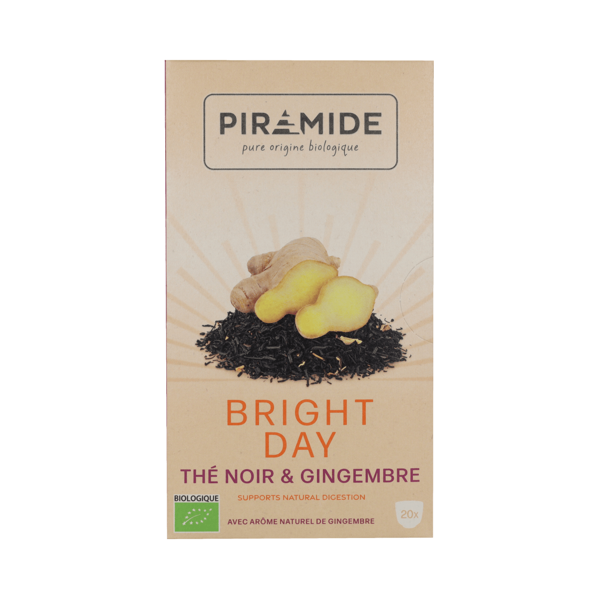 Piramide Koffie en Thee 20.00 Stuks Piramide Bright Day 20.00 Stuks