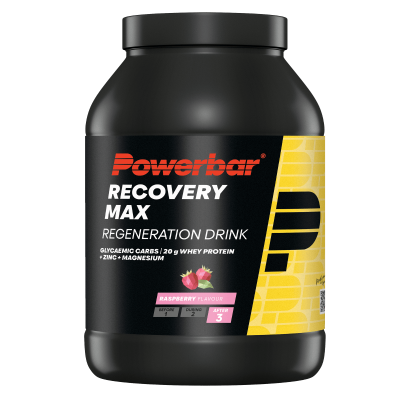 Powerbar Sportvoeding 1144.00 Gram Powerbar Recovery max raspberry 1144.00 Gram