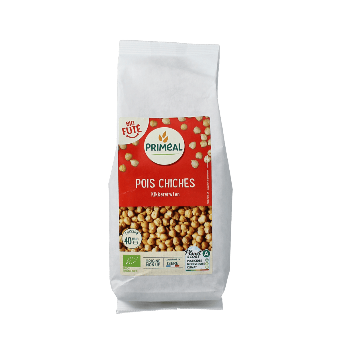 Primeal Aardappelen, Groente en Fruit 500.00 Gram Primeal Kikkererwten bio 500.00 Gram
