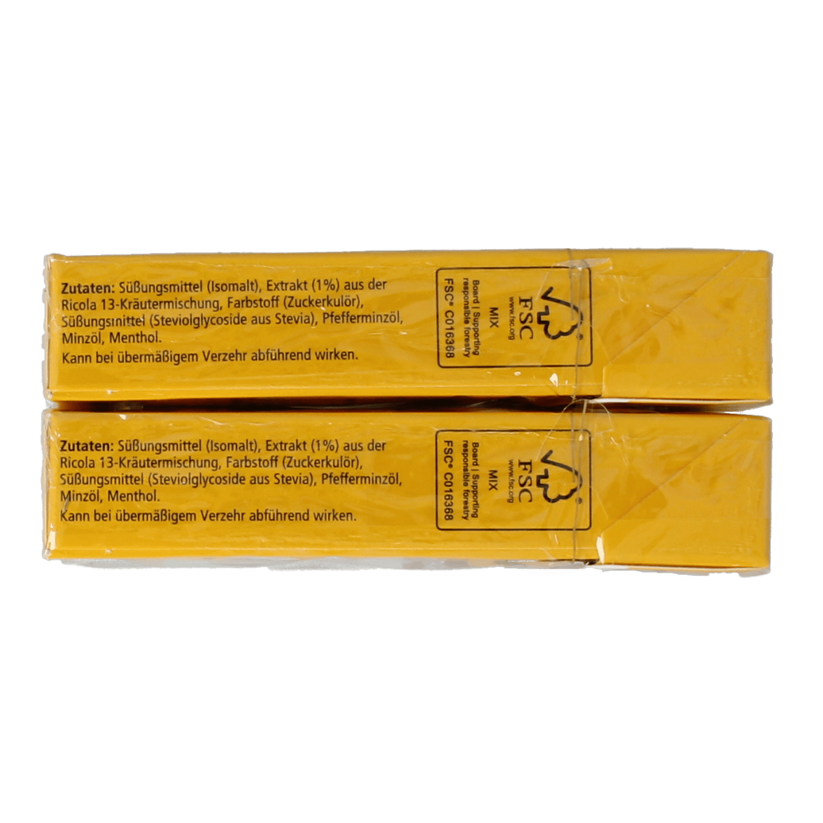 Ricola Snoepgoed 100.00 Gram Ricola Original suikervrij duo pack 100.00 Gram