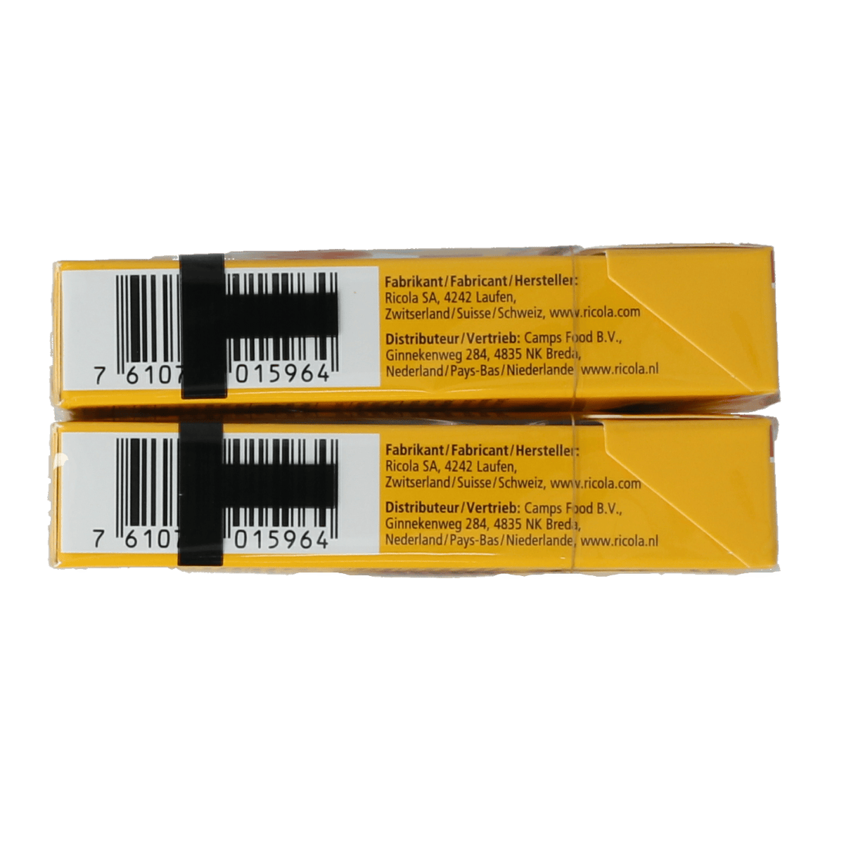 Ricola Snoepgoed 100.00 Gram Ricola Original suikervrij duo pack 100.00 Gram