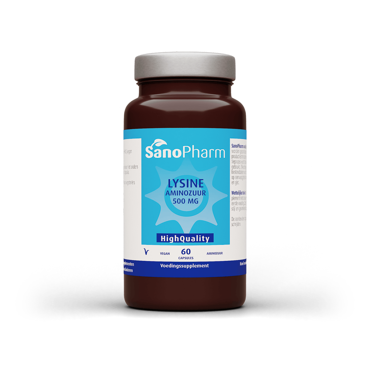 SanoPharm Aminozuren 60.00 Capsules SanoPharm Lysine high quality 60.00 Capsules