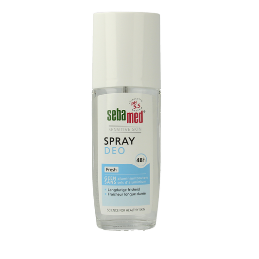 Sebamed Deodorant 75 Milliliter Sebamed Deodorant spray fresh 75 Milliliter