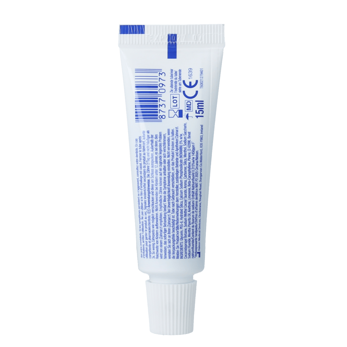 Sensodyne Tandpasta 15.00 Milliliter Sensodyne Tandpasta repair & protect mini 15.00 Milliliter