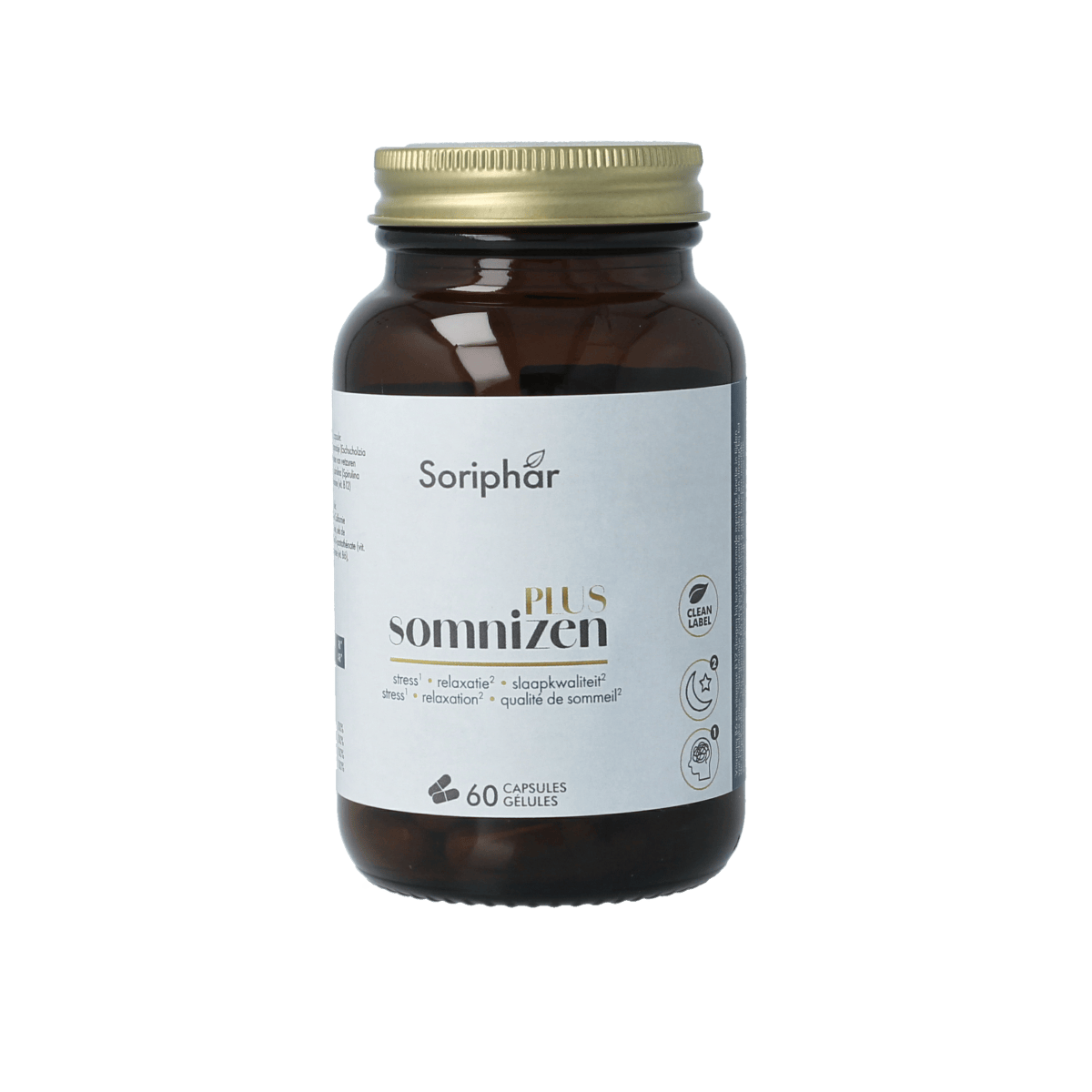 SoriaBel Kruidenpreparaten 60.00 Capsules SoriaBel Somnizen plus theanine 60.00 Capsules