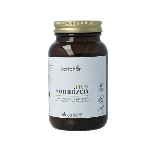 SoriaBel Kruidenpreparaten 60.00 Capsules SoriaBel Somnizen plus theanine 60.00 Capsules