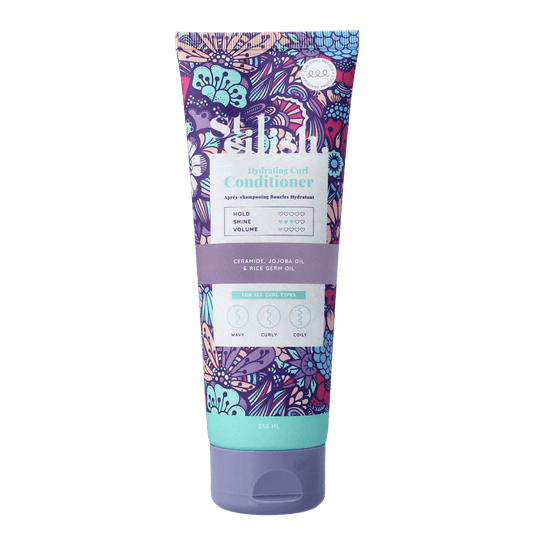 Steilish Conditioner smooth and detangle for hair, 250ml bottle, showcasing the product in a sleek container with a pump dispenser.