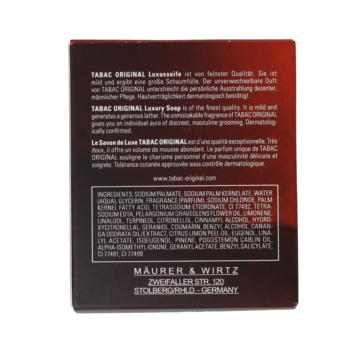 Tabac Zeep 150.00 Gram Tabac Original zeep 150.00 Gram
