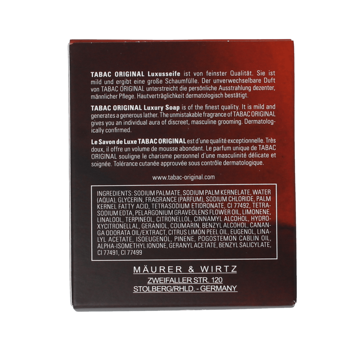 Tabac Zeep 150.00 Gram Tabac Original zeep 150.00 Gram