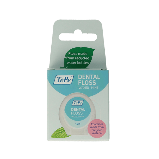 TePe Dental Floss 40m, for oral hygiene and teeth cleaning, in a pack of one.