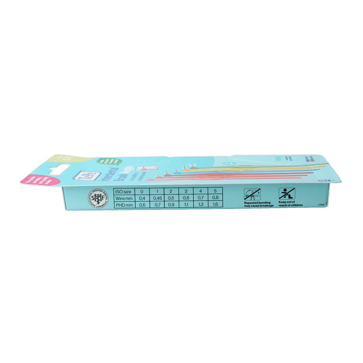 TePe Mondhygiëne en Poetscontrole 6.00 Stuks TePe Interdentale ragers angle maat 0-5 6.00 Stuks