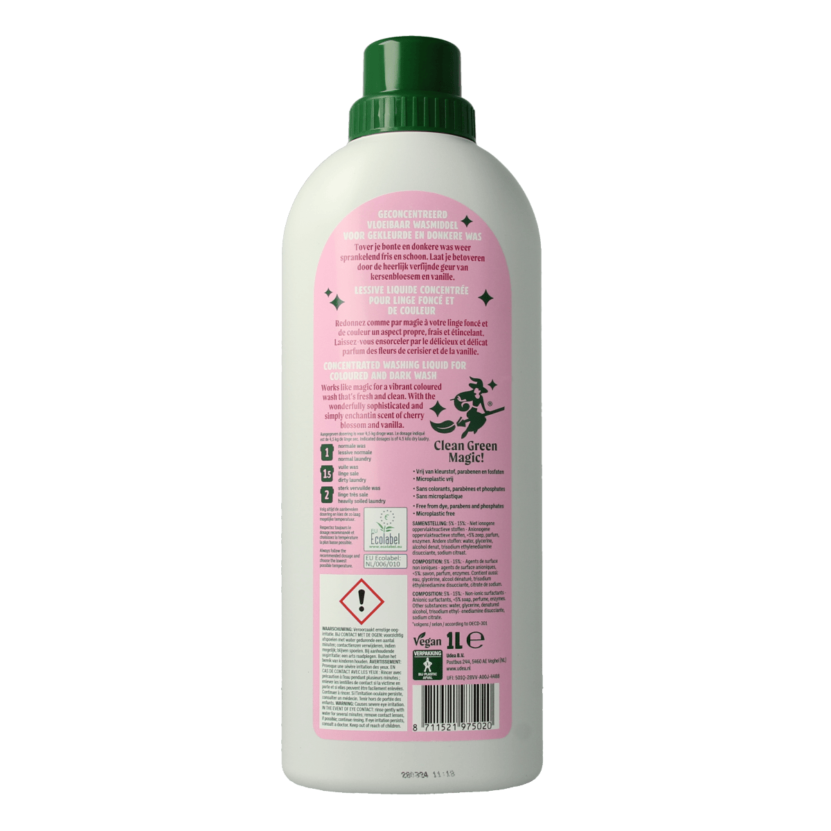 The Good Witch Wasmiddelen 1000.00 Milliliter The Good Witch Wasmiddel kleur/zwart 1000.00 Milliliter