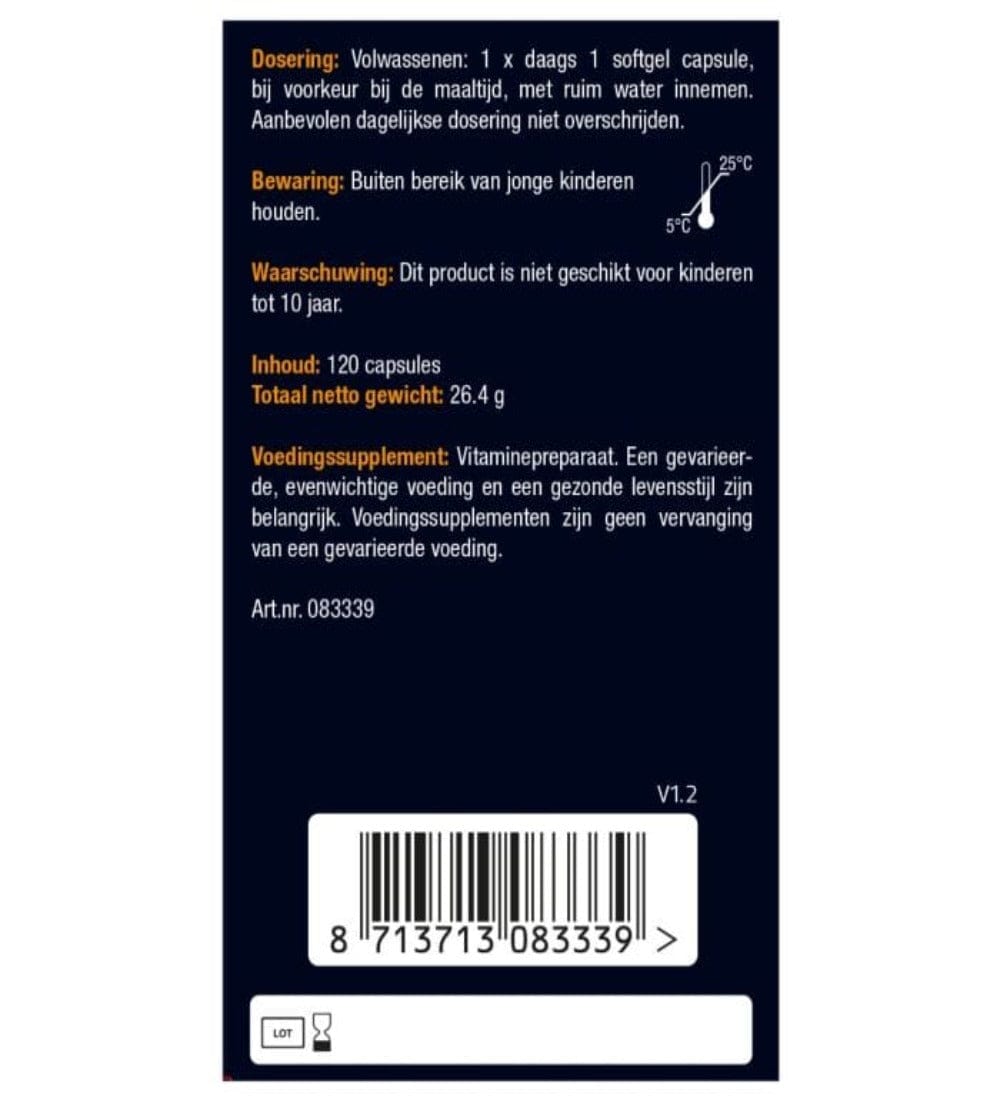 Topbrands2go Vitamin D3 75 mcg 120 Capsules 120 Vitamin D3 75 mcg 120 Capsules
