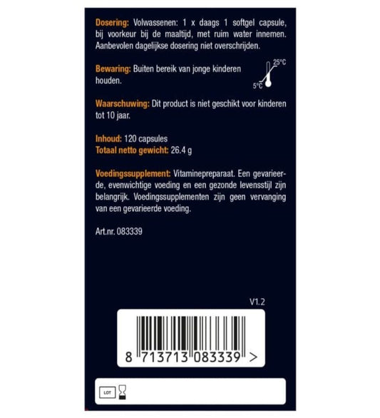 Topbrands2go Vitamin D3 75 mcg 120 Capsules 120 Vitamin D3 75 mcg 120 Capsules